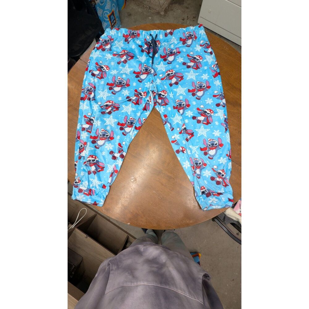 Christmas Stitch Winter Disney Pajamas